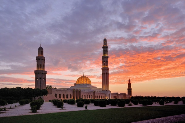 Grand Mosque in Muscat (Bousher).