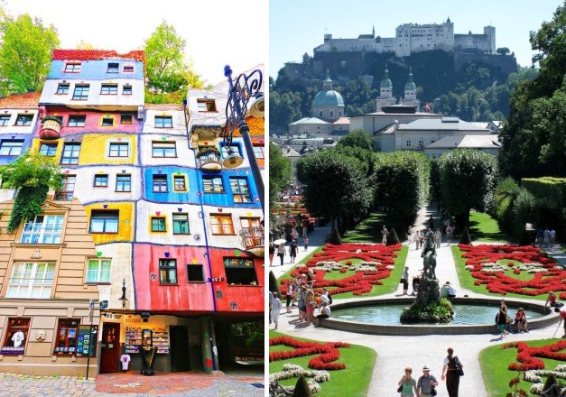 Вена и Зальцбург