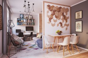 зробити маленьку кімнату візуально більшою