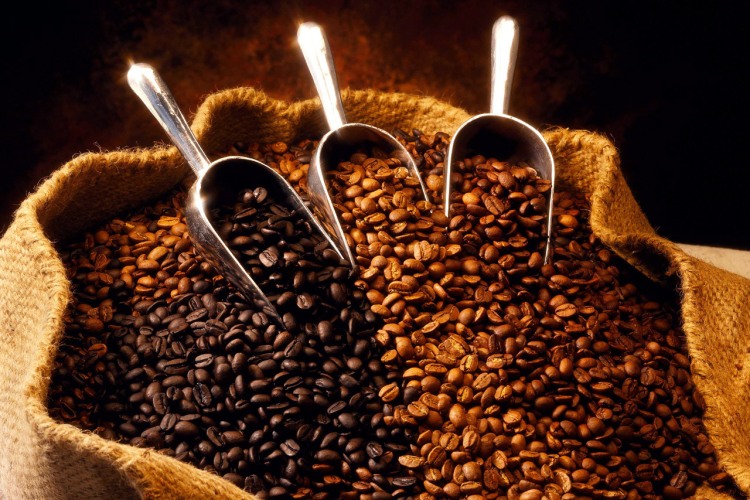 Натуральное кофе в зернах