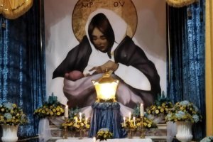 Киевская Мадонна в метро