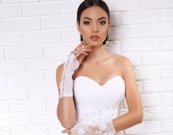 Свадебные перчатки