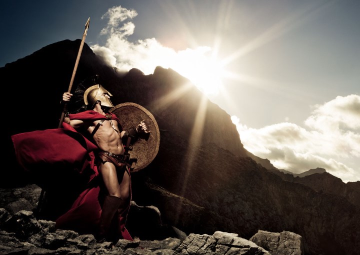 Спартанський воїн