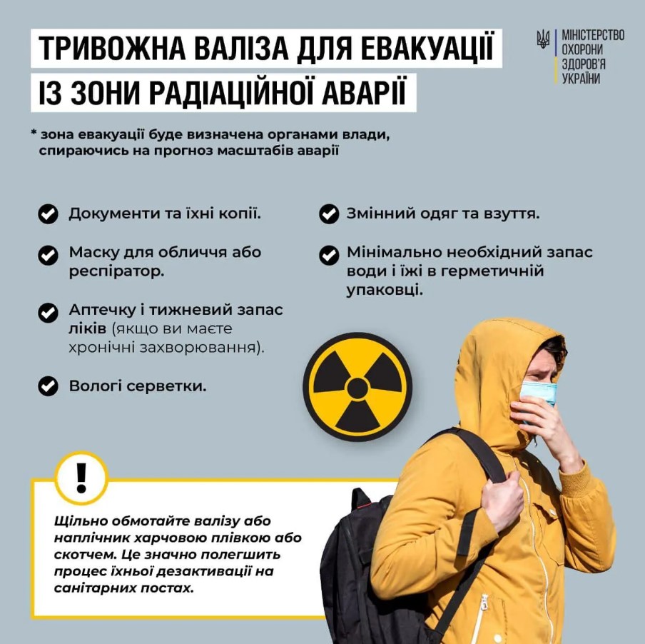 Що робити, якщо вибухне ЗАЕС