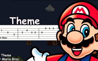 Super Mario Bros. - Theme. Guitar Tab