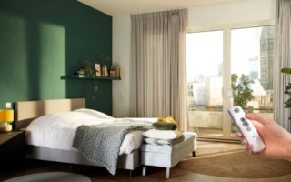 Вбудований електрокарниз для гіпсокартону