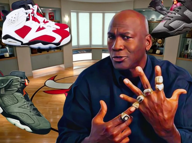 Мужские кроссовки Nike Air Jordan 6