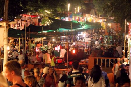 Ночной рынок Гоа