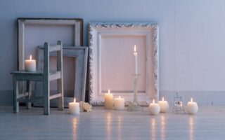 Ароматические восковые свечи ручной работы