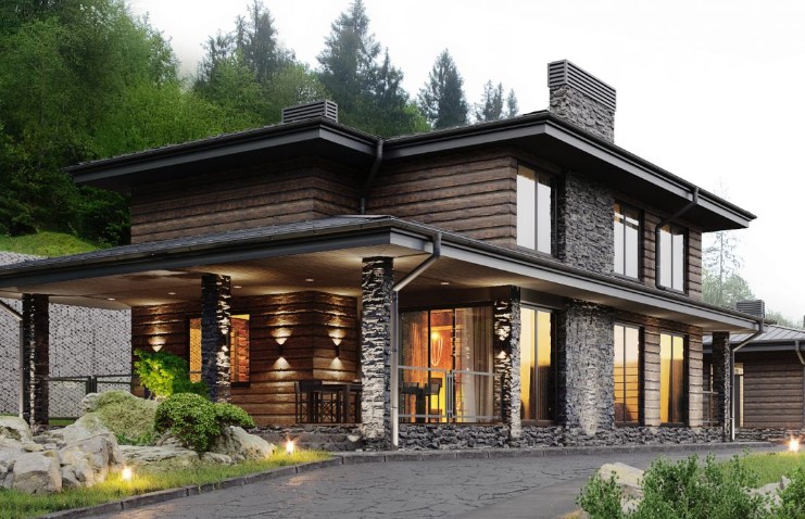 Будинки з панорамними вікнами