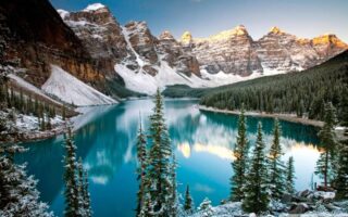 Озеро Морейн, Канада