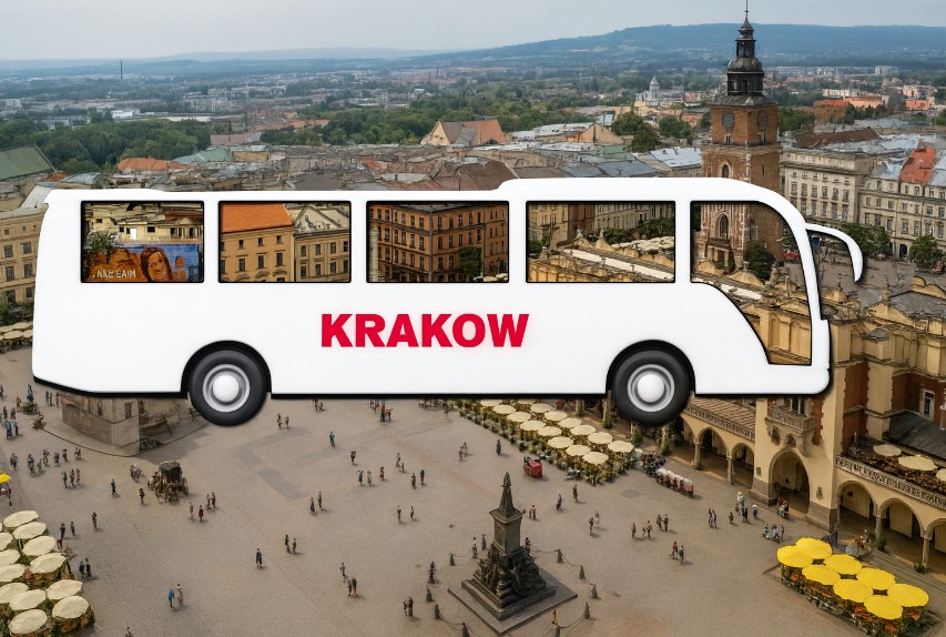 дорога з аеропорту Краків до Львова автобусом