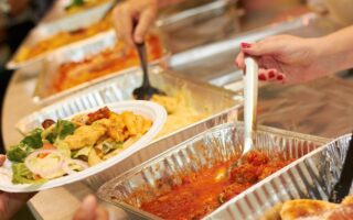 Одноразовые боксы для еды