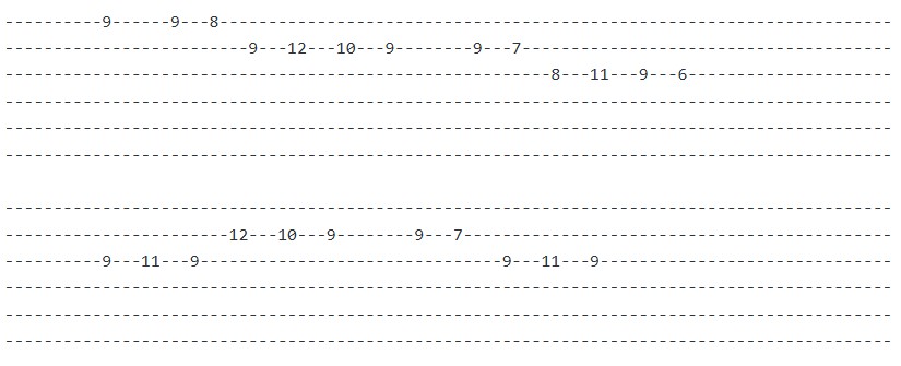 Rat Dance. Guitar tabs