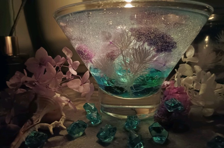 Гелевый воск для свечей и его использование