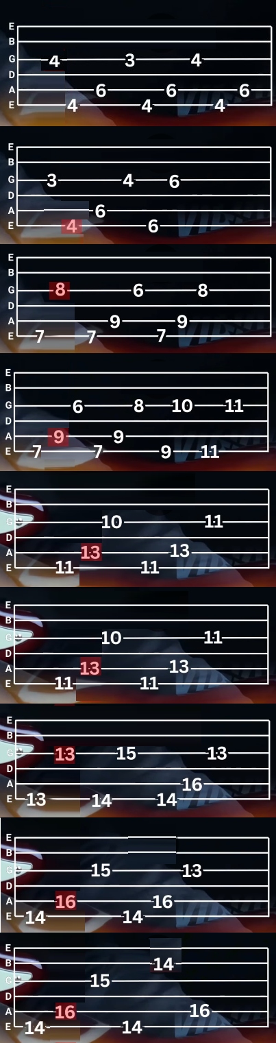 TRIAD Excercise tabs